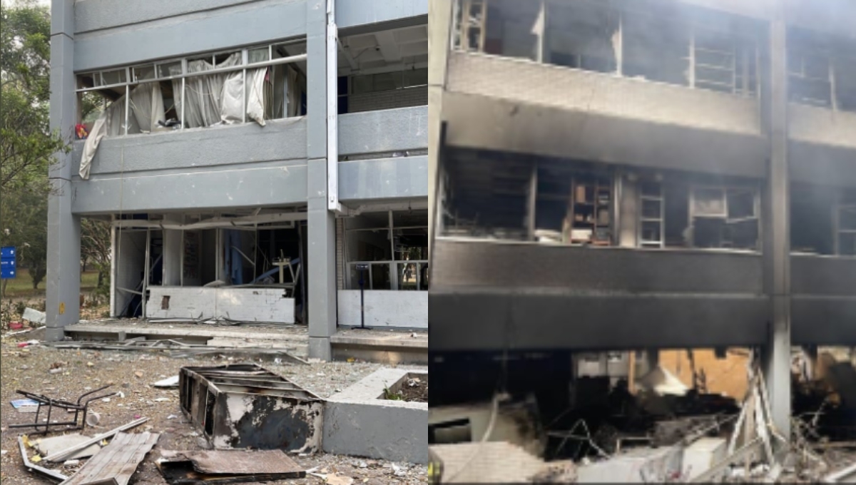El incendio generado por la explosión en un laboratorio de la FES Zaragoza ya fue controlado
