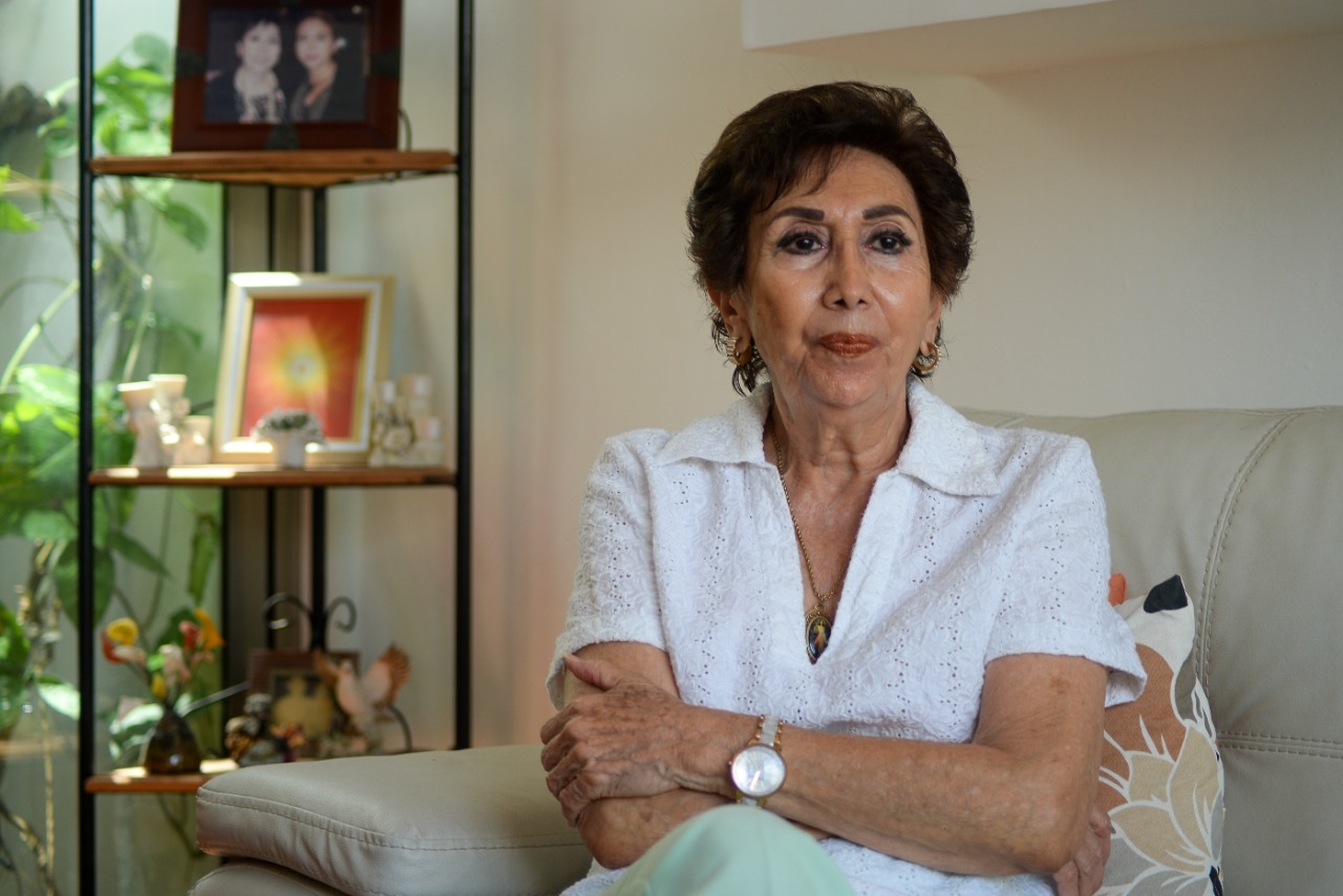 Teresa Charruf Farjat, portavoz de la familia afectada por Hoteles Misión en Mérida