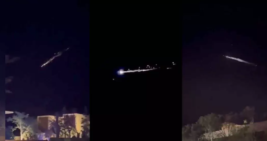 Cohete lanzado por Rusia cae en México; lo confunden con un meteorito