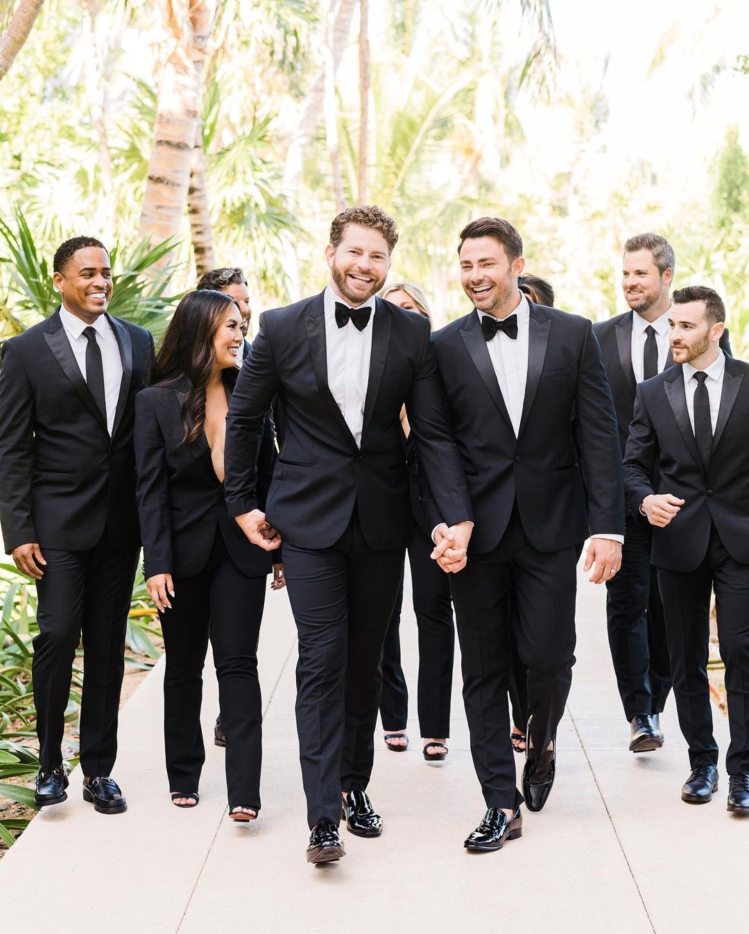 La boda de Jonathan Bennett en la Riviera Maya fue oficiada por su amigo, el youtuber Brian Tyler Cohen