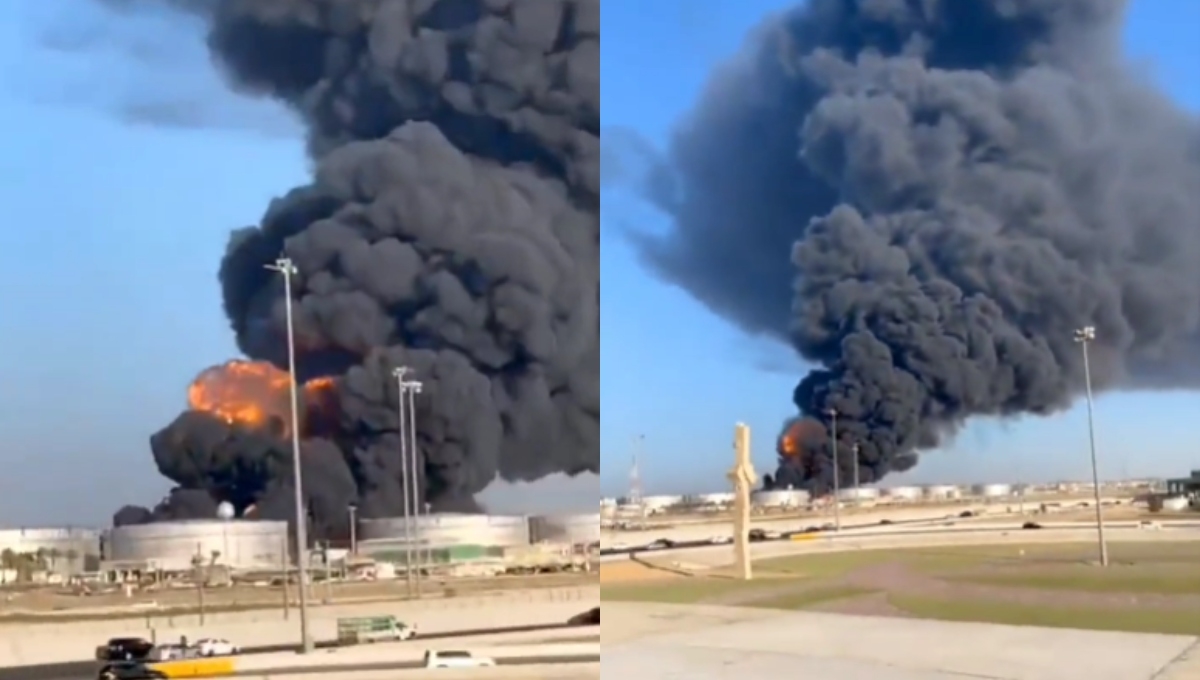 Rebeldes hutíes se adjudican incendio en depósito de petróleo cerca del Gran Premio de Arabia Saudita