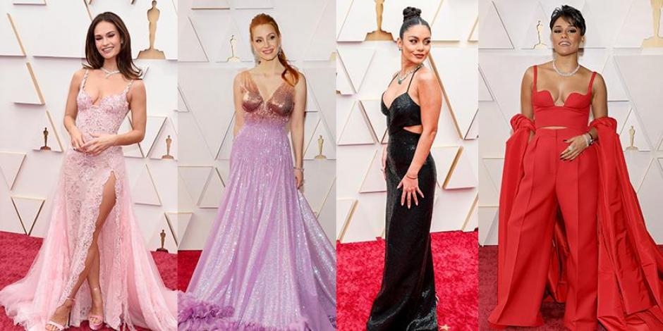 La alfombra roja ya arrancó y los famosos ya desfilan en los Oscar 2022