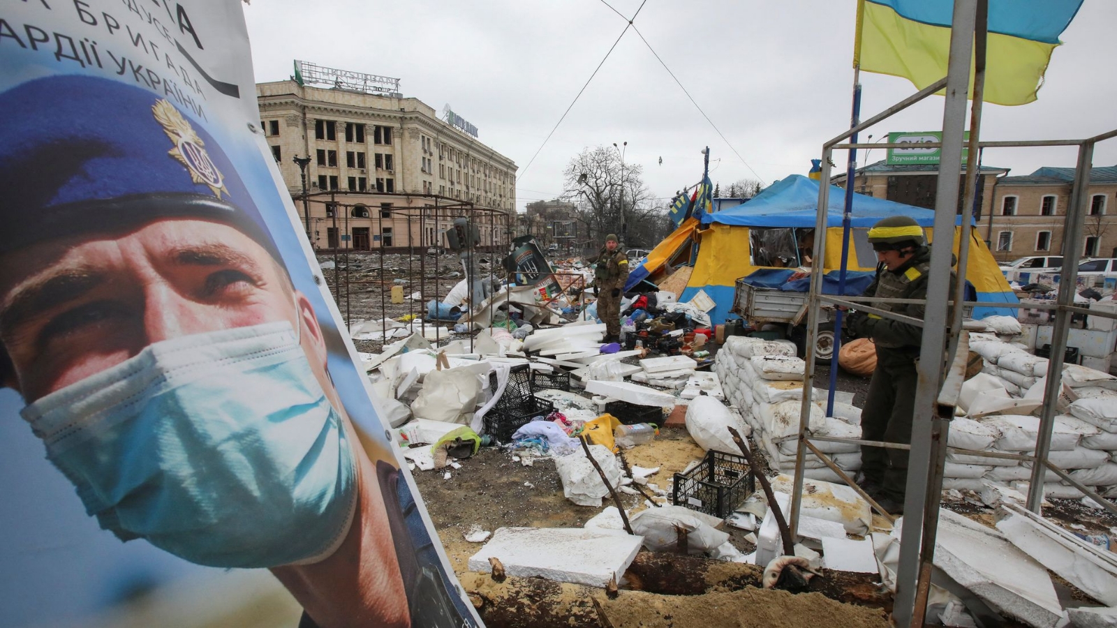 Así quedó el hospital infantil en Ucrania que fue bombardeado por Rusia: VIDEO