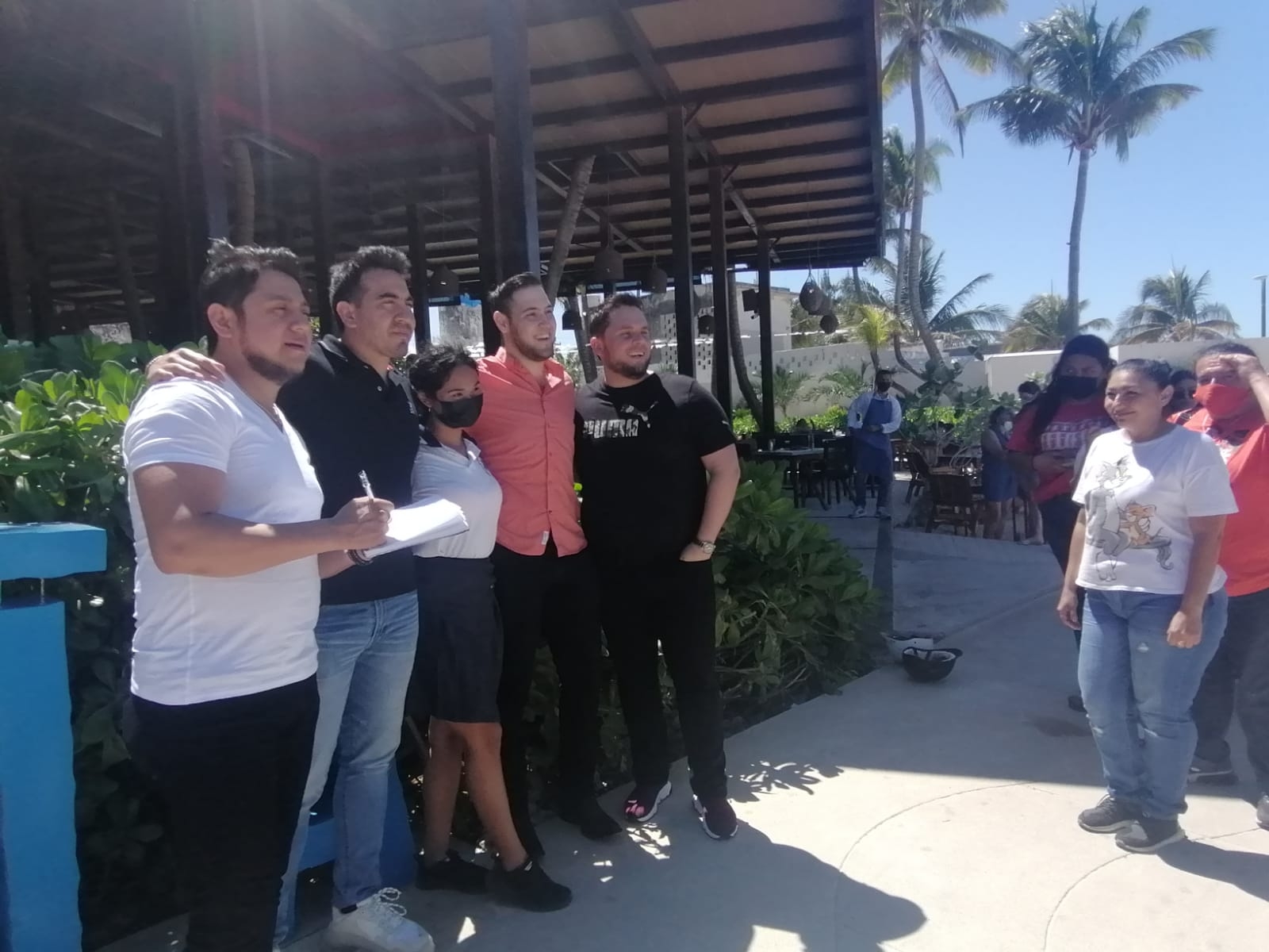 Calibre 50 graba video musical en Progreso, Yucatán: VIDEO