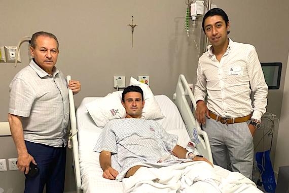 Viendo la evolución de André, su médico Santiago Toscano decidió darle de alta del hospital
