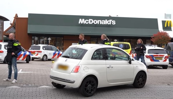 Hombre asesina a dos personas al interior de un McDonald's en Países Bajos