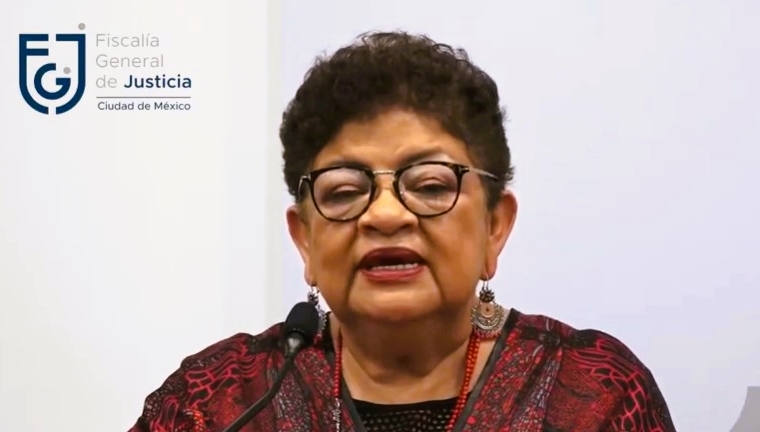 La fiscal de la CDMX, Ernestina Godoy, aseguró que la dependencia actuó al margen de la ley. Foto: Captura de pantalla