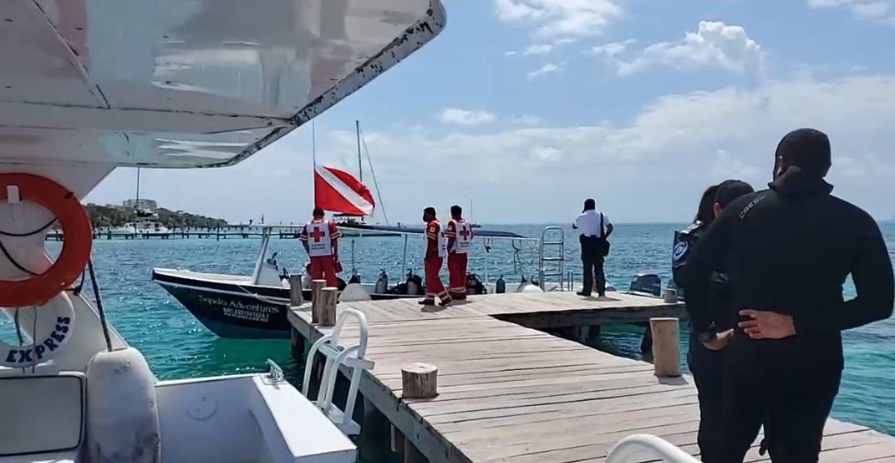 Los dos cuerpos fueron llevados al Servicio Médico Forense (Semefo) en Cancún