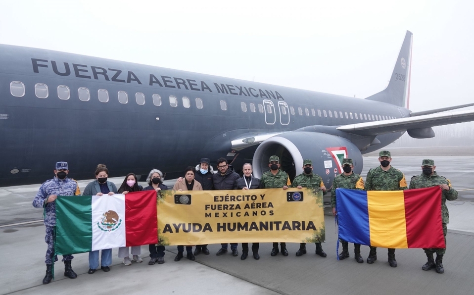 Nuevo vuelo de Fuerza Aérea saldrá hoy para repatriar a mexicanos en Ucrania. AMLO