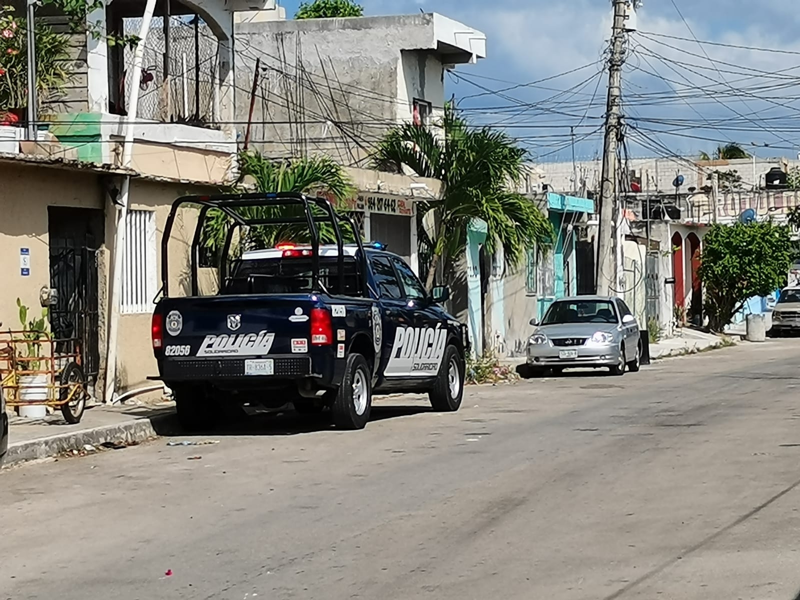 No se registraron personas heridas, solo daños materiales