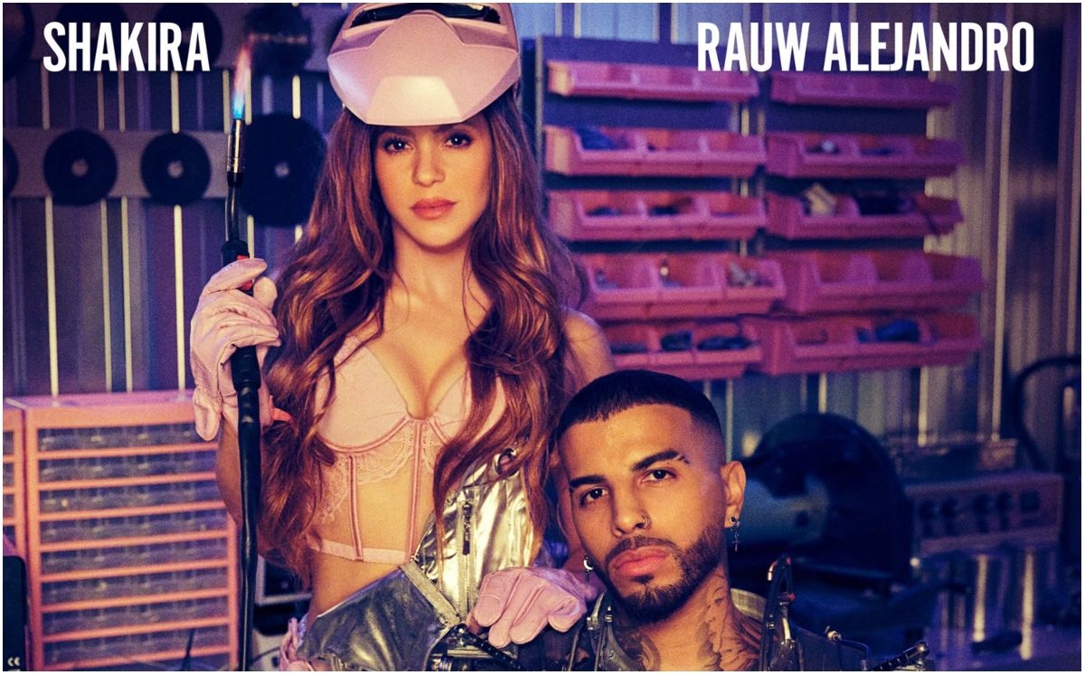 Portada del sencillo de la nueva canción de Shakira con Rauw Alejandro