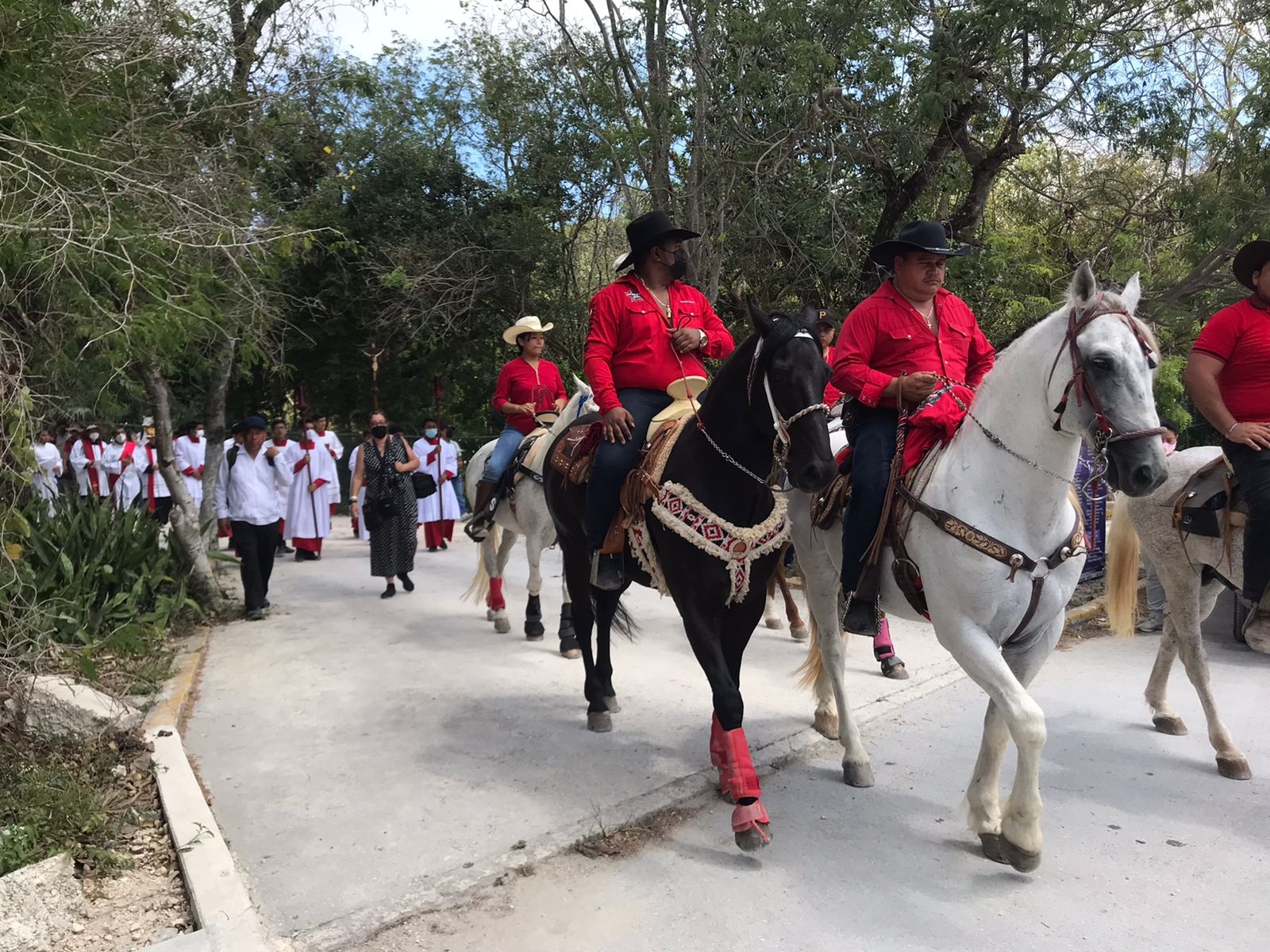 Viacrucis en Cancún: Inicia el recorrido de la Representación de la Pasión de Cristo (VIDEO)