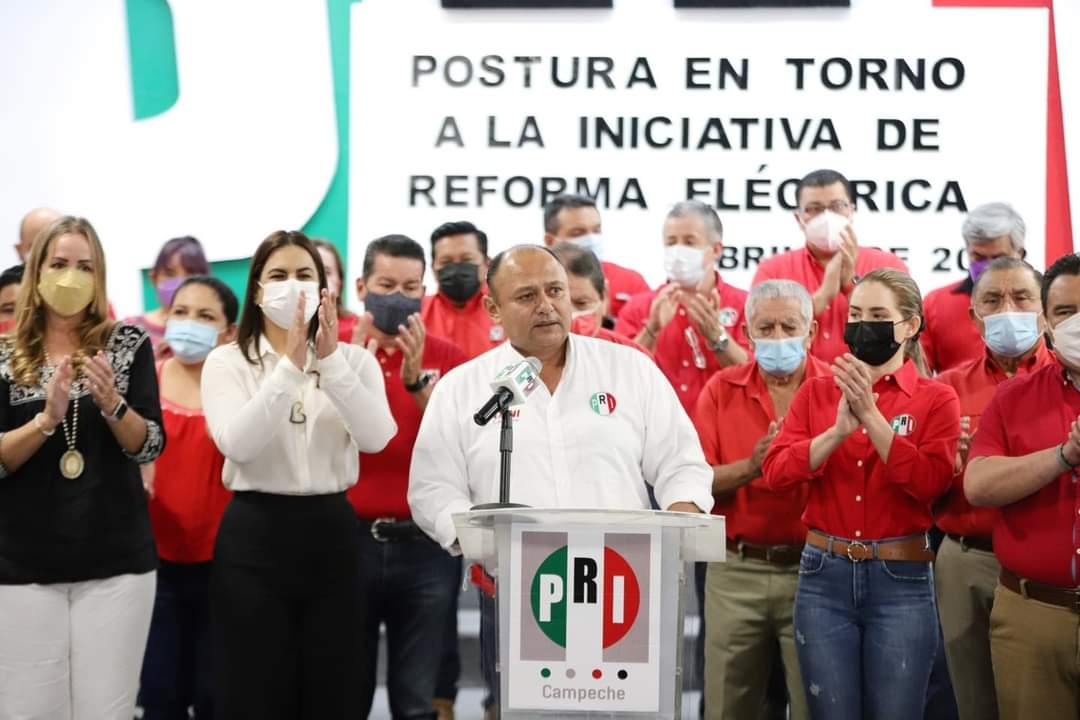 Ramón Santini Cobos “El Cachorro”, presidente estatal, acusó que los del partido guinda son los artífices de los reclamos