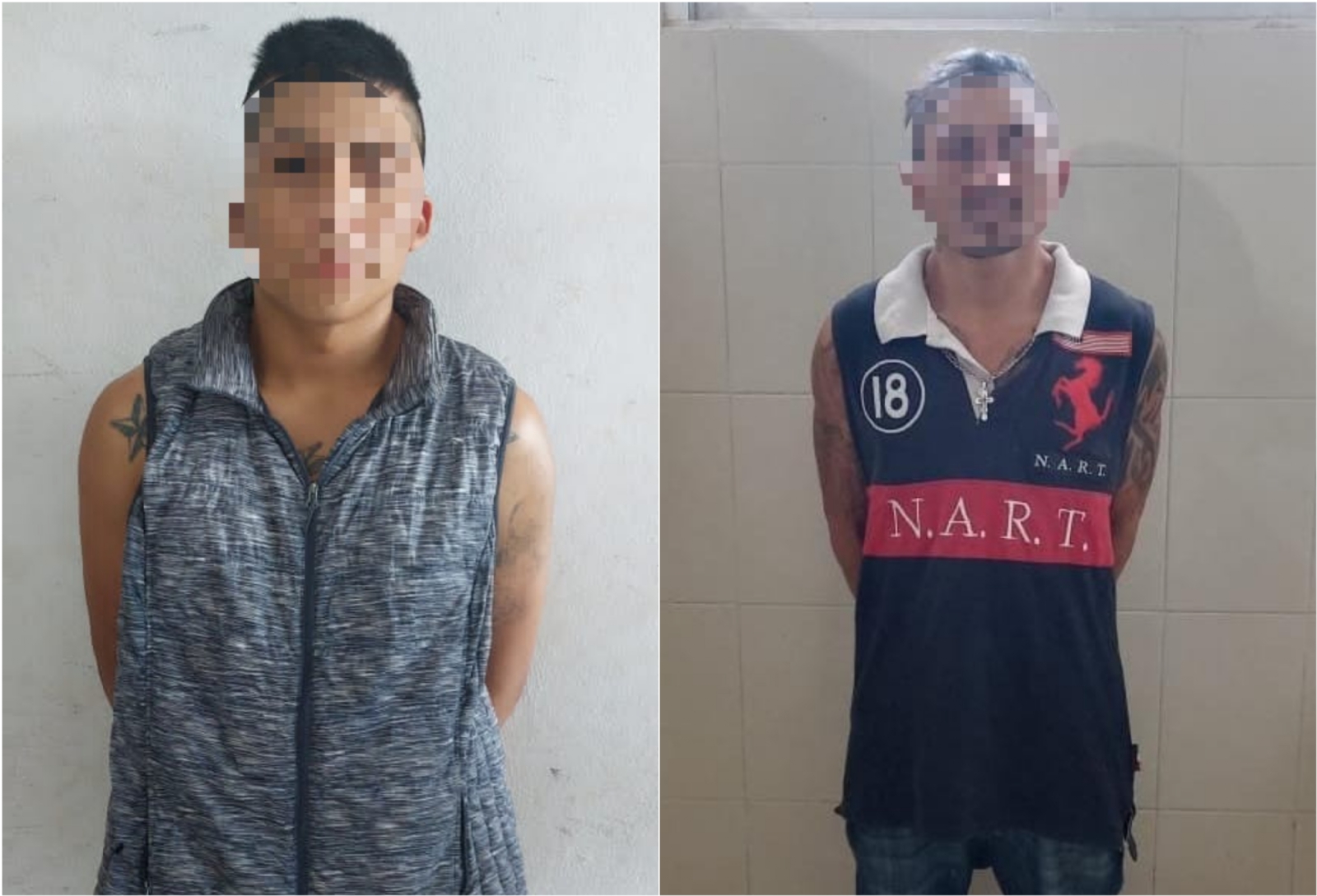 Detienen a dos hombres tras descubrirles 28 bolsas con drogas en Tizimín