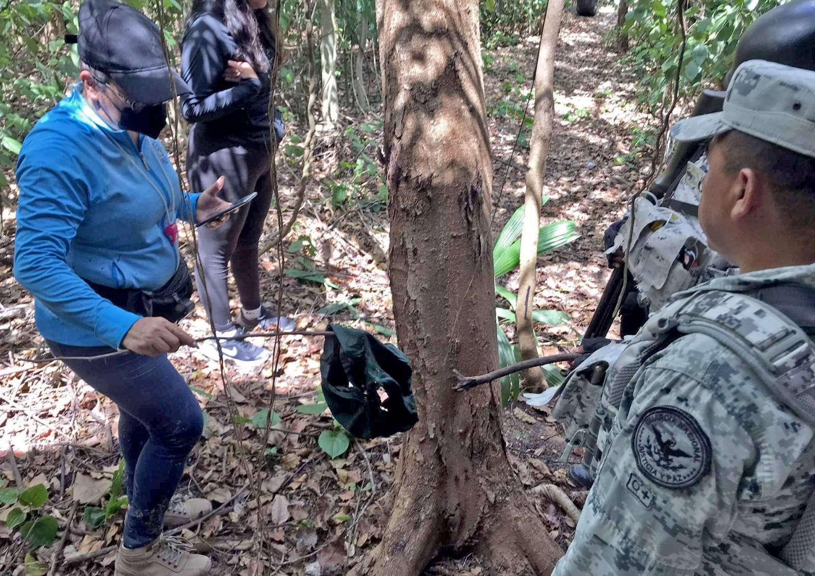 El colectivo de búsqueda de personas en Quintana Roo 'Memoria, Verdad y Justicia', solicitó el apoyo de la Guardia Nacional para la vigilancia en la zona de las labores de localización