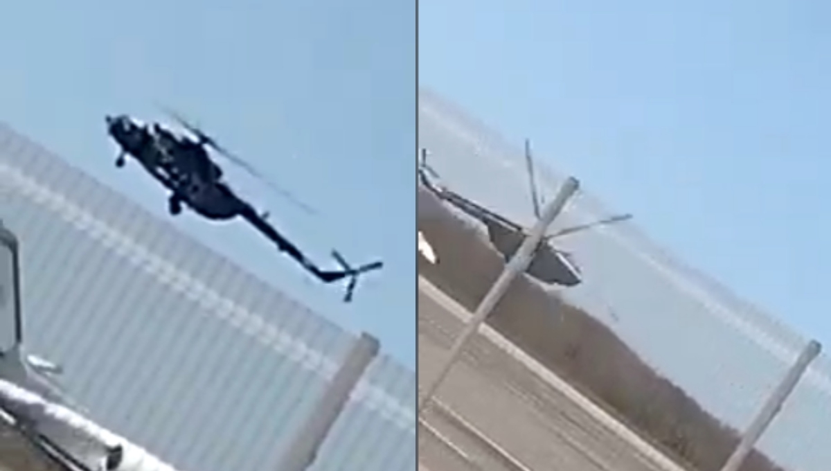 Helicóptero de la Marina cae al intentar aterrizar en el aeropuerto de Mazatlán: VIDEO