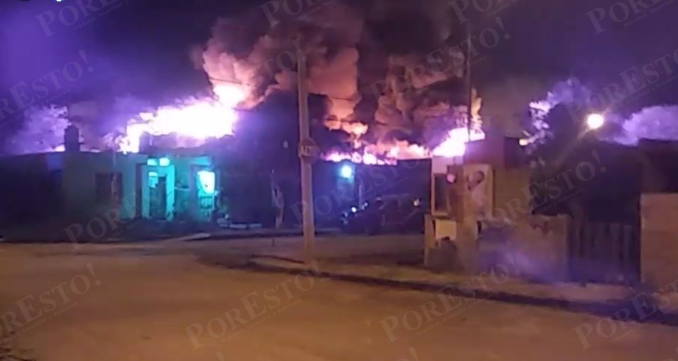 Explosión en bodega ocasiona fuerte incendio en la colonia Plan de Ayala Sur de Mérida: VIDEO