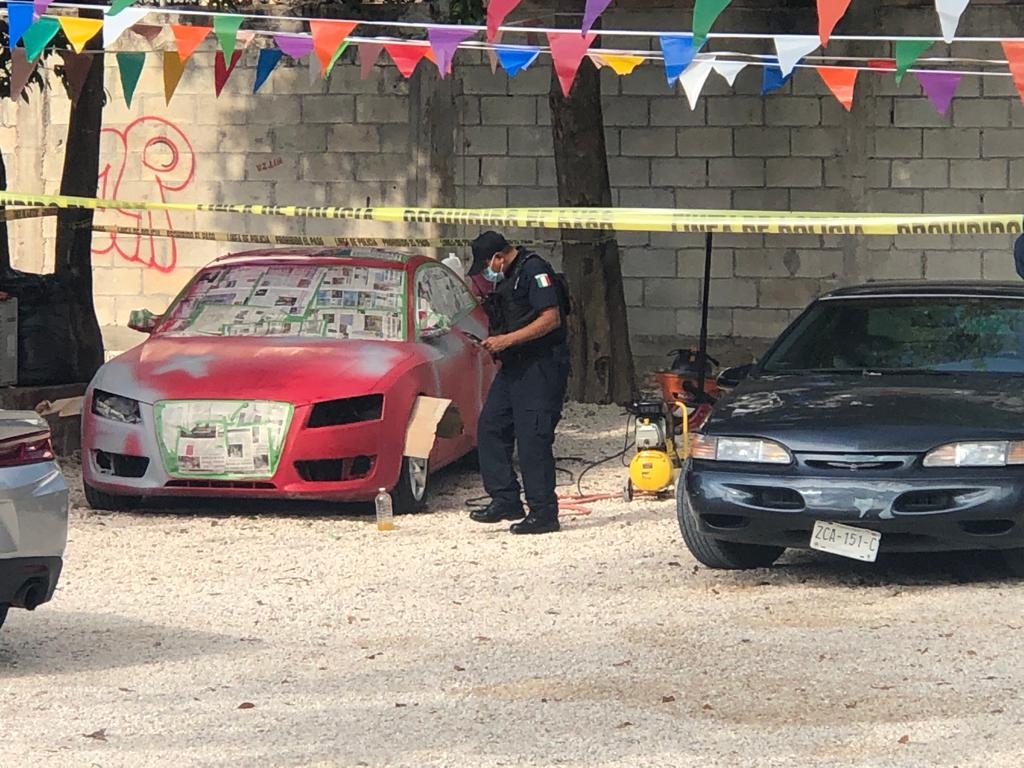 Ejecutan a una persona en un lote de venta de autos en la Supermanzana 17 de Cancún