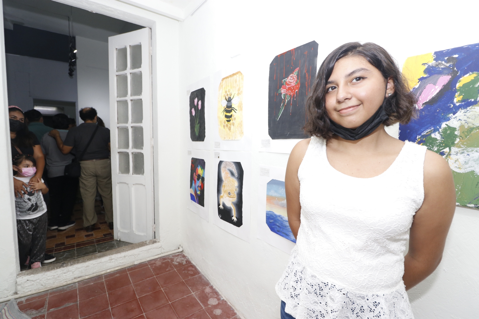 Niños de Mérida demuestran su talento con la exposición 'Crecer en el arte'