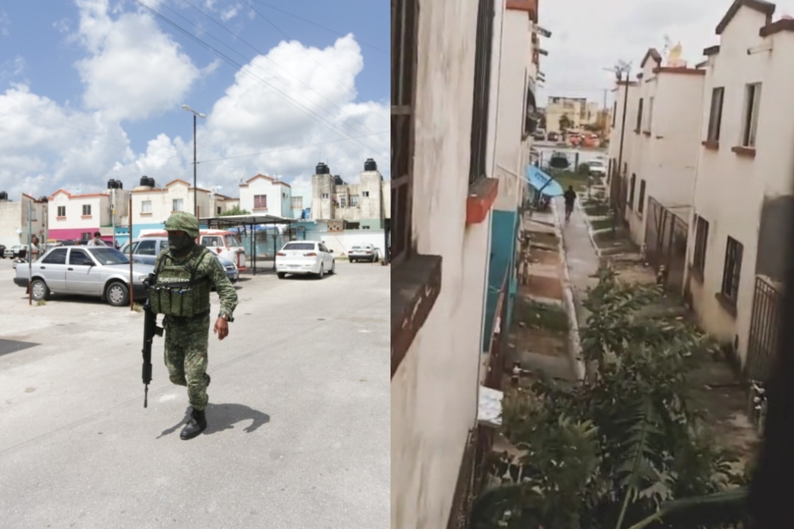 Muestran en TikTok una balacera en 'Las Favelas' de Cancún: VIDEO