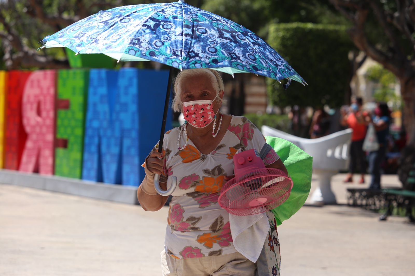 Yucatecos sufren de 'bochorno'; conoce la temperatura de Mérida al momento