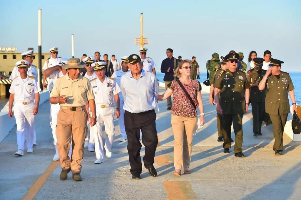 El presidente se encuentra de gira por la costa de Sinaloa, Nayarit y Jalisco, que forman parte de una región para el desarrollo turístico, cultural y ambiental