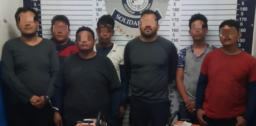 Policía Quintana Roo detiene a siete personas por intento de despojo en Playa del Carmen