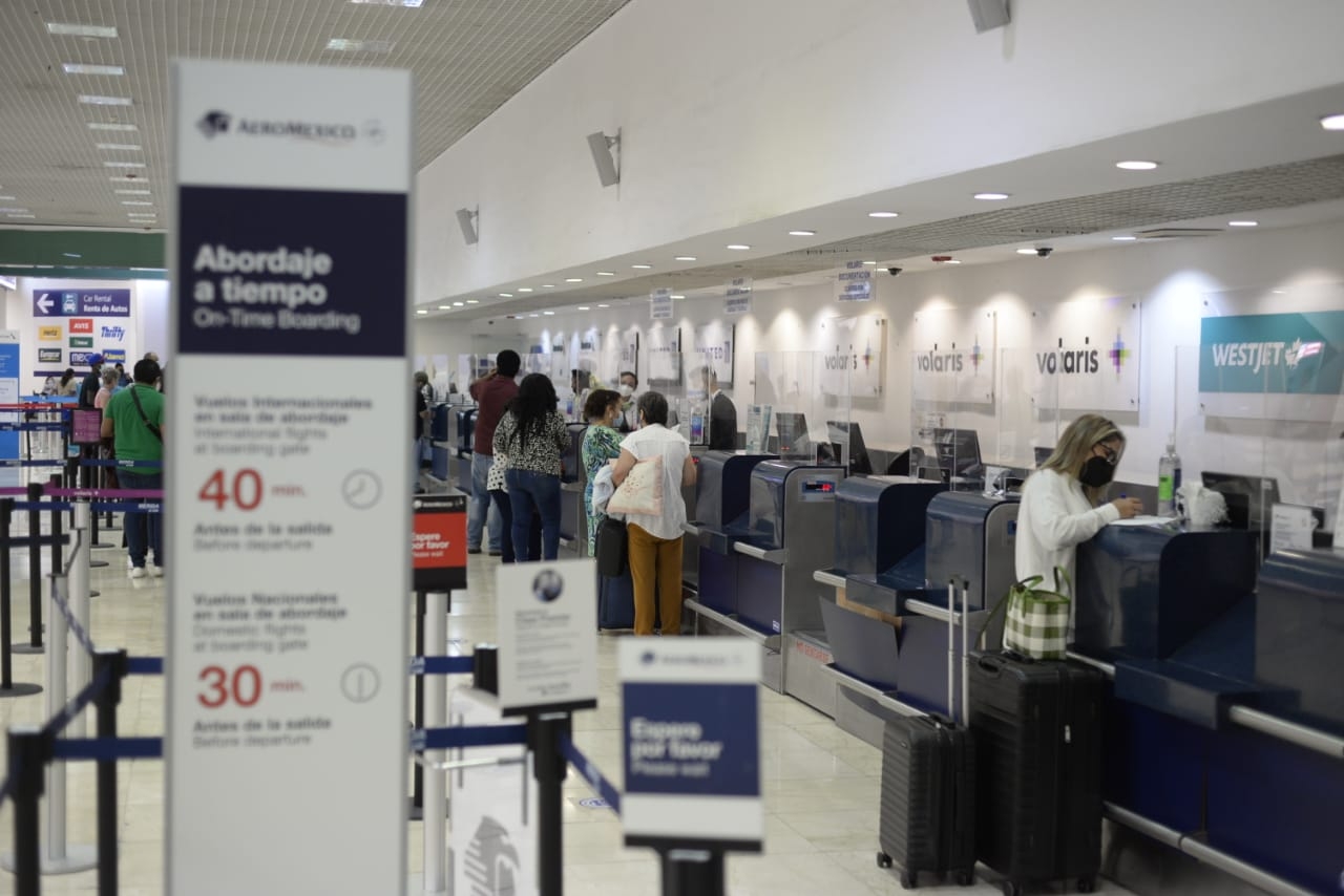 Se espera que los vuelos en el aeropuerto de Mérida circulen sin contratiempo