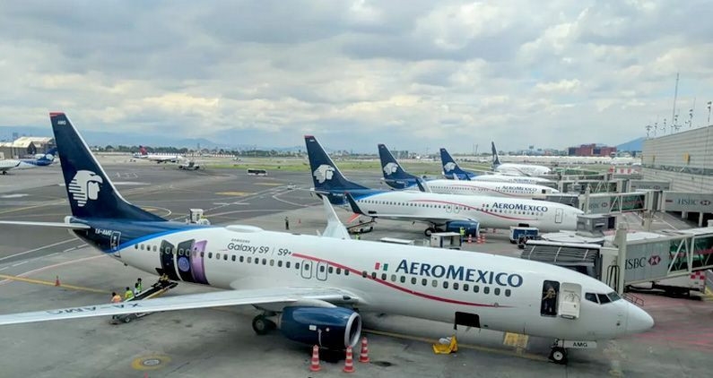 Cómo fue el nuevo incidente de Avión de Aeroméxico en el aeropuerto de la CDMX