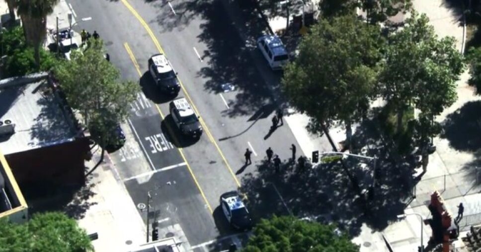 Es el segundo tiroteo que se registra el fin de semana en Los Ángeles. Foto: Especial