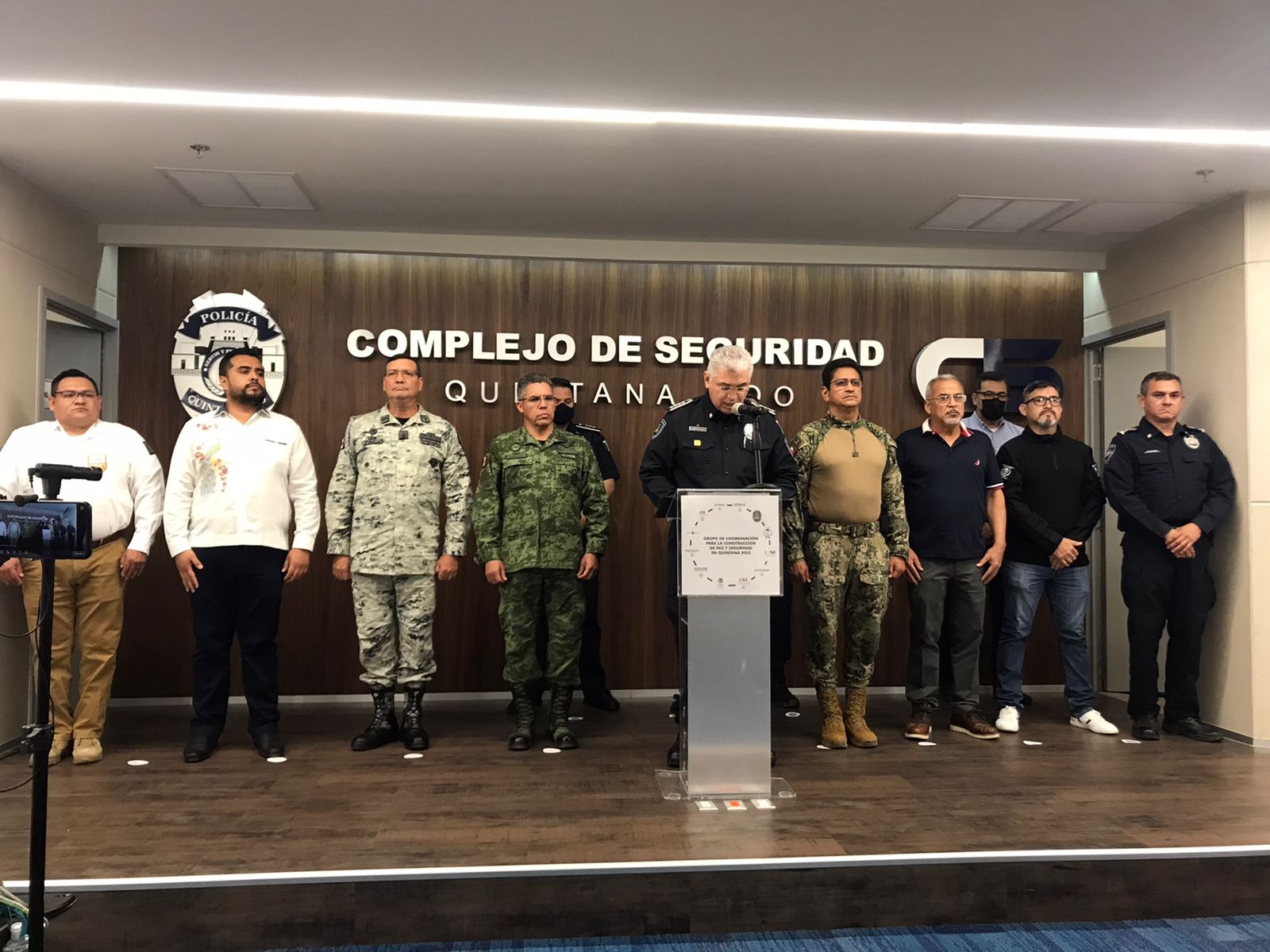 Conferencia desde el C5 de Cancún sobre los hechos violentos en el municipio: EN VIVO