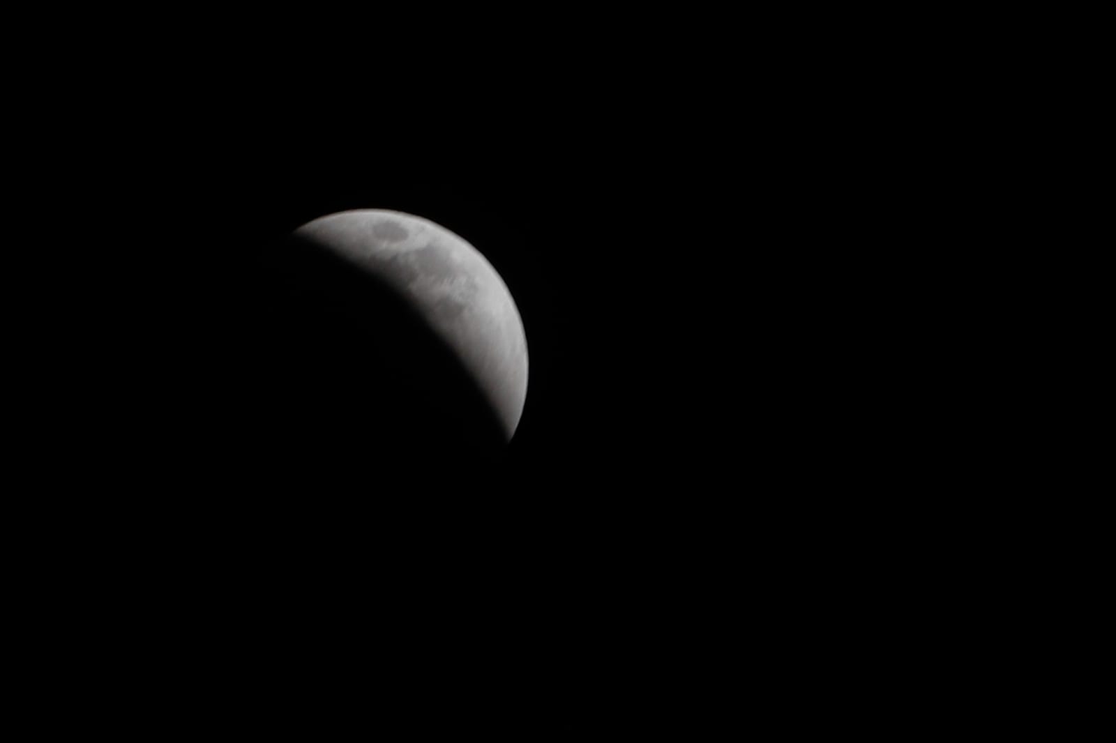 Así se vio el eclipse lunar en Yucatán: FOTOS