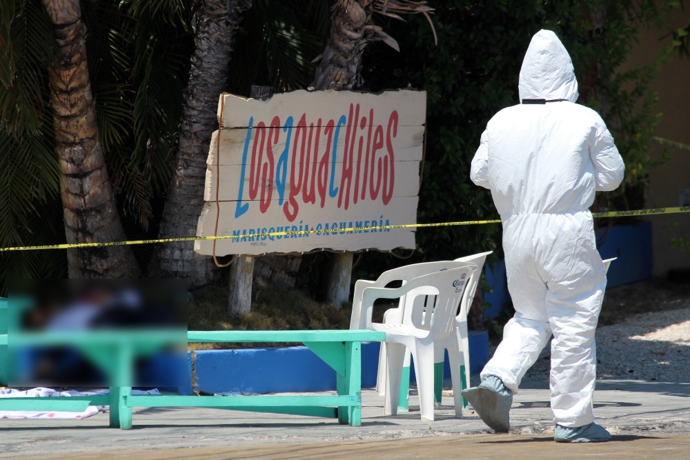 Revelan identidad del vigilante ejecutado en el restaurante 'Los Aguachiles' de Cancún