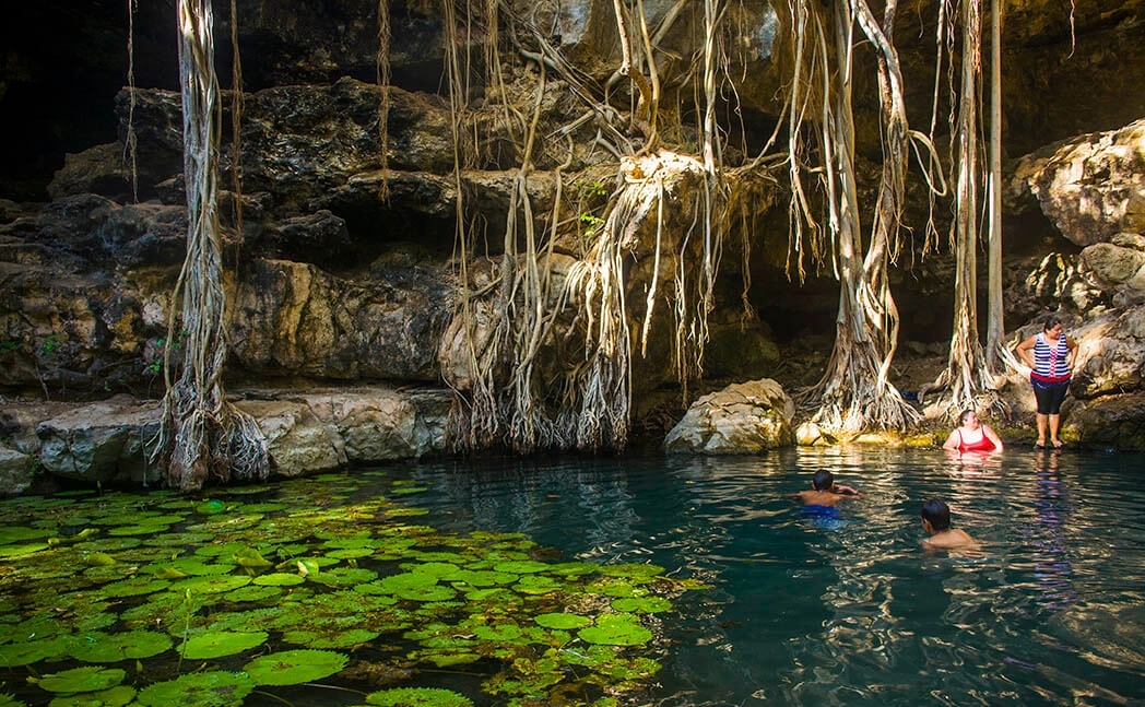 ¿Cómo llegar X-Batún, cenote donde se grabó 'Abismo de Pasión'?