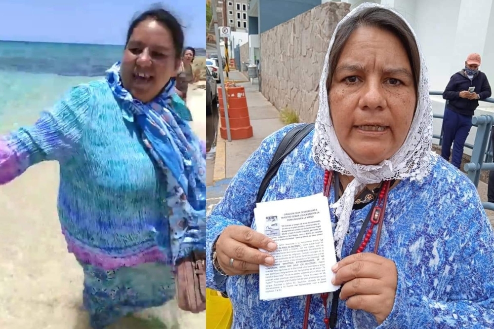 ¿'Doña Católica' 'peca' en las playas de Cancún?; esto es lo que se sabe
