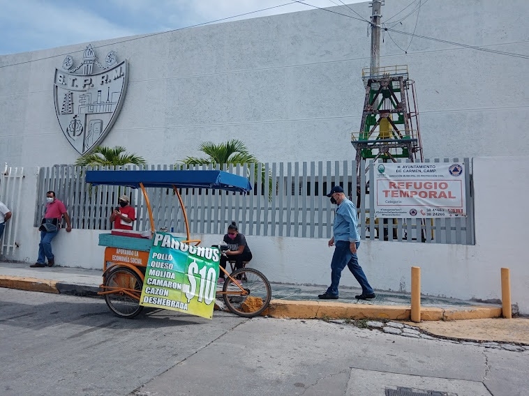 Protección Civil de Ciudad del Carmen verifica albergues temporales ante la Temporada de Huracanes