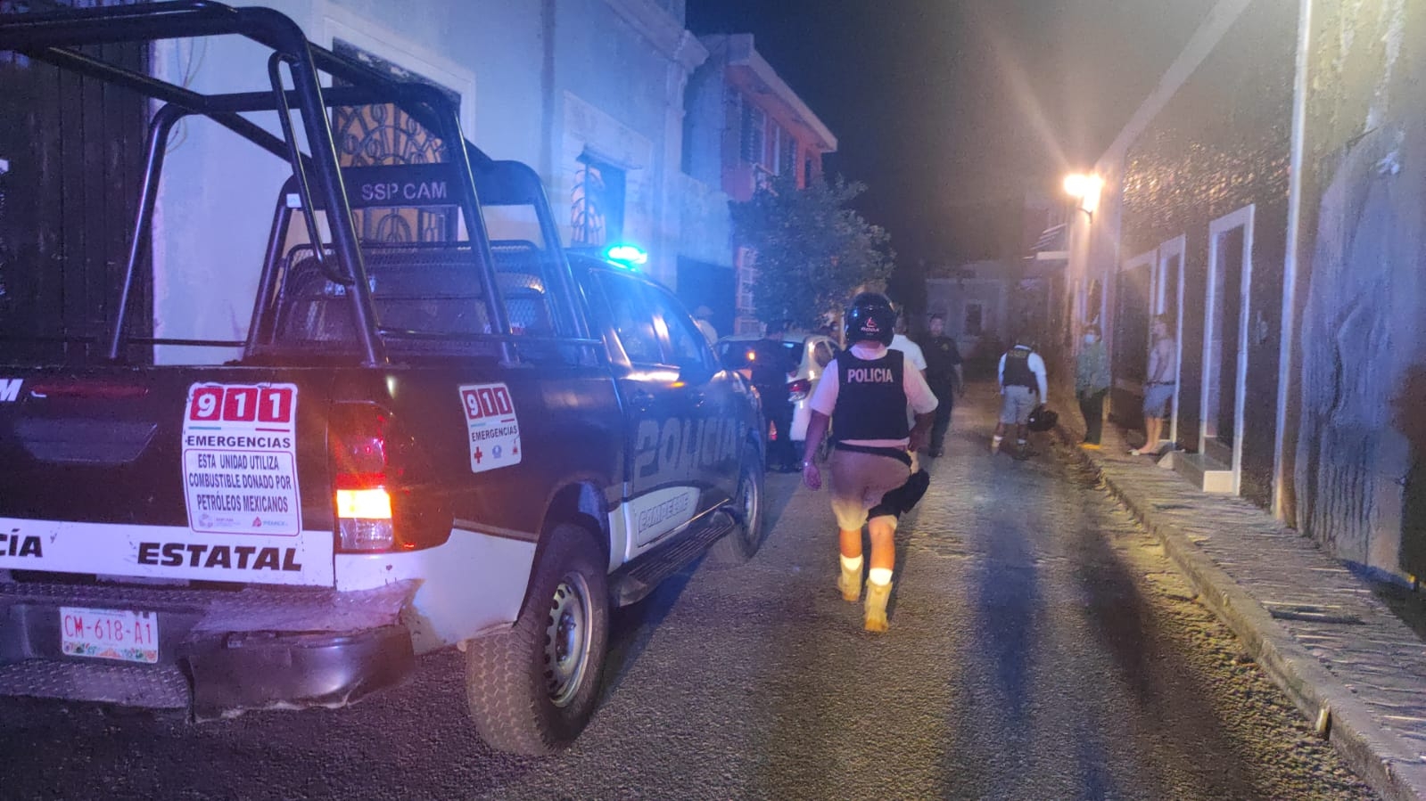 Guardia Nacional detiene a cuatro personas durante operativos en cinco colonias de Campeche