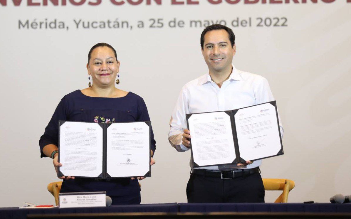 María Luisa Borges y Mauricio Vila firmaron otro acuerdo hoy