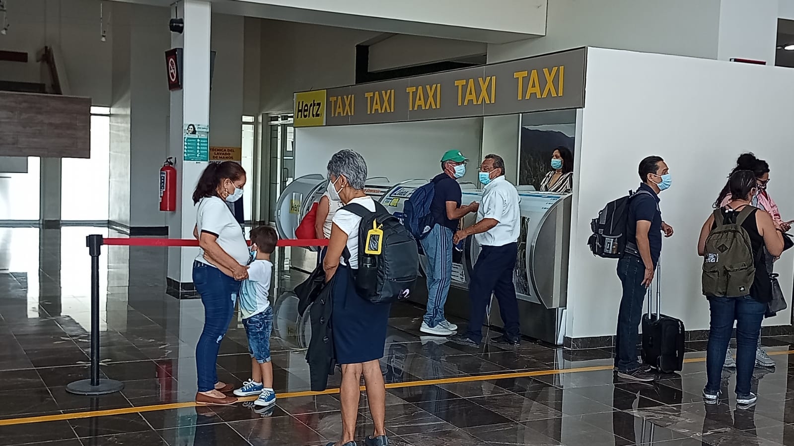 Aeropuerto de Campeche, sin retrasos en vuelos pese a las fuertes lluvias