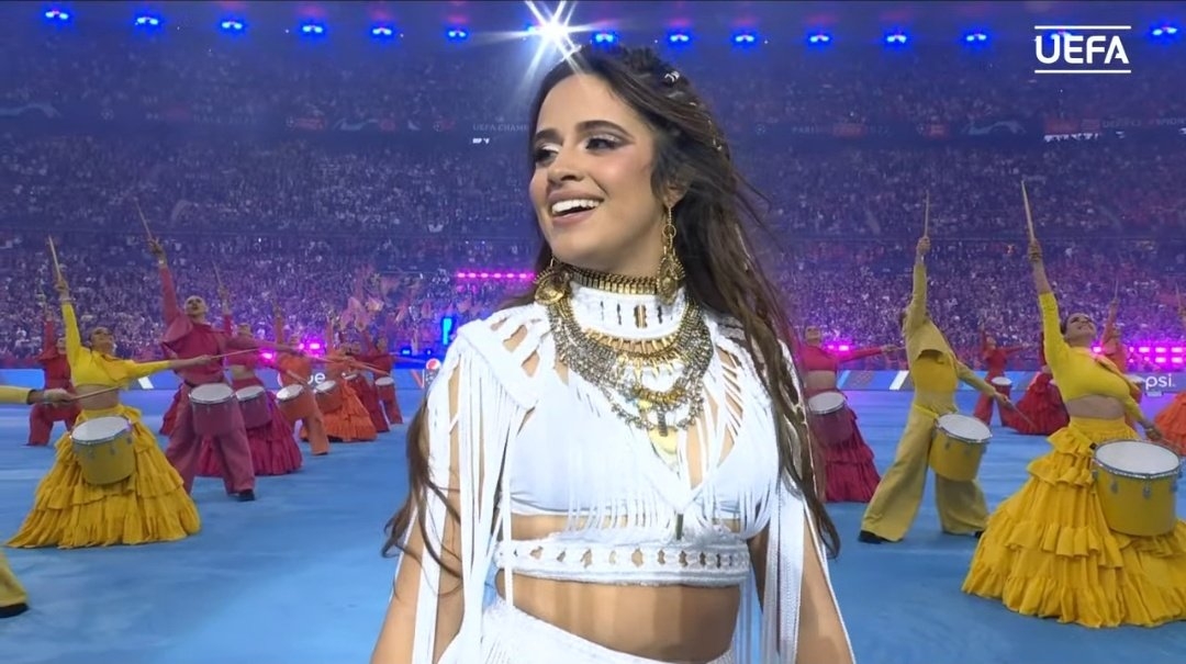 Real Madrid vs Liverpool: Camila Cabello pone el estilo latino en la final de la Chmapions League