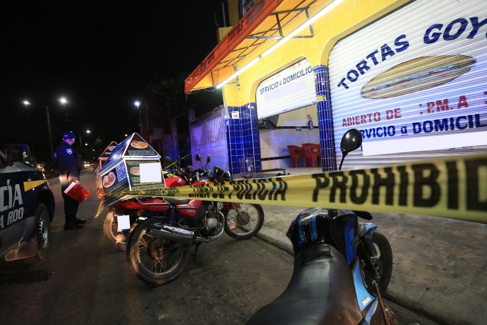 Extorsión, posible móvil de los ataques a locales del dueño de Tortas Goyo en Quintana Roo