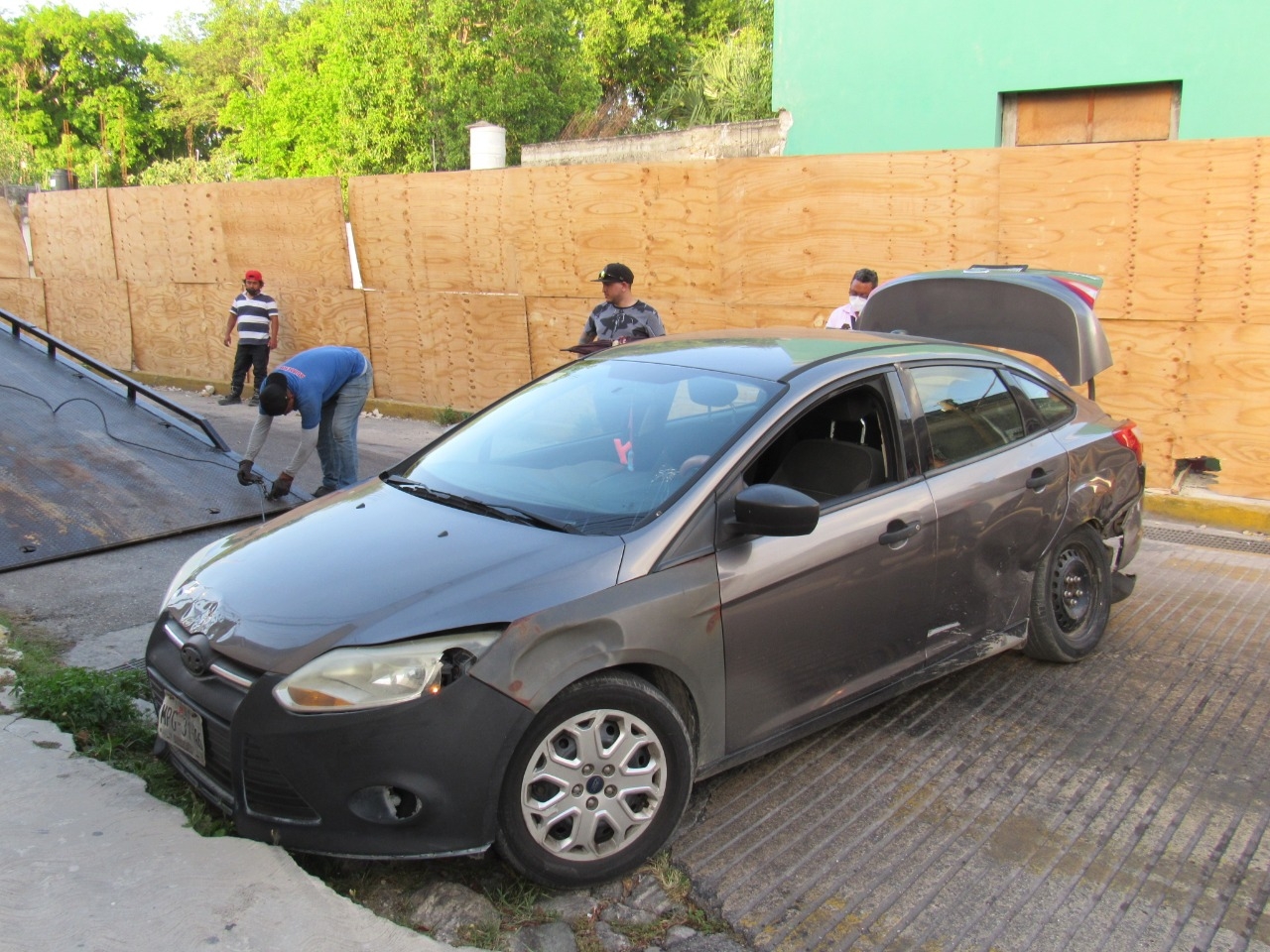 Accidente en el Centro de Mérida provoca el cierre de una calle
