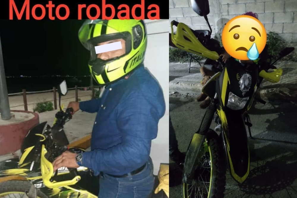 Vecino denuncia robo de su motocicleta en Cancún; entraron a su casa por ella