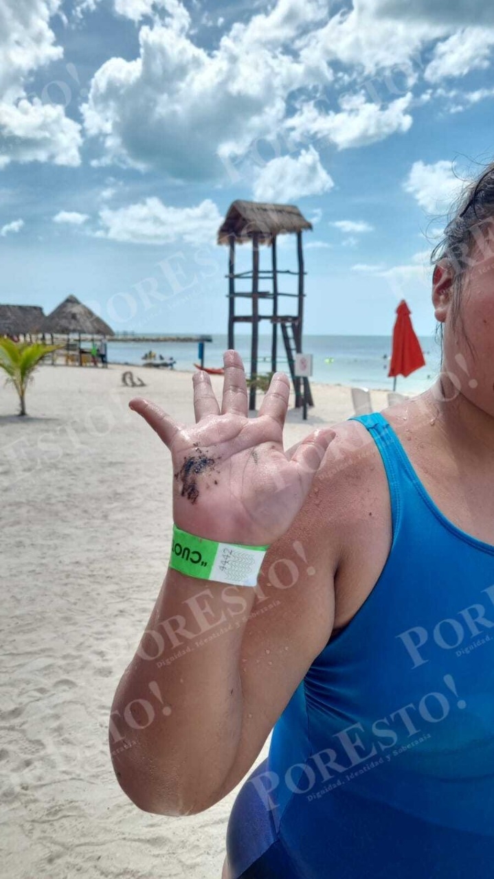 Detectan combustóleo en Playa Bonita, Campeche: EN VIVO