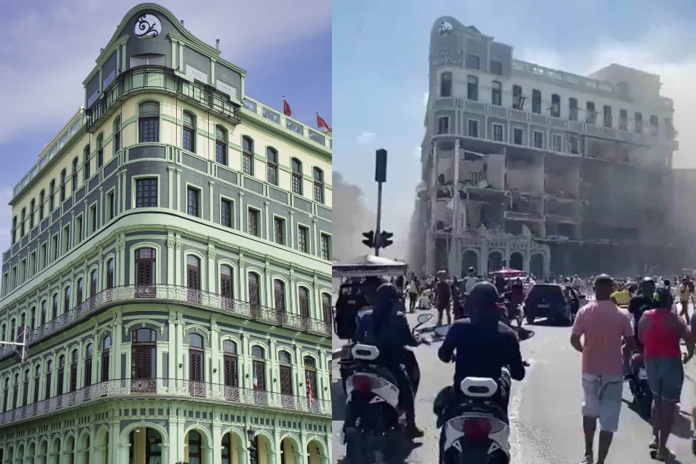 Explosión en Cuba: ¿Dónde se ubica el Hotel Saratoga?
