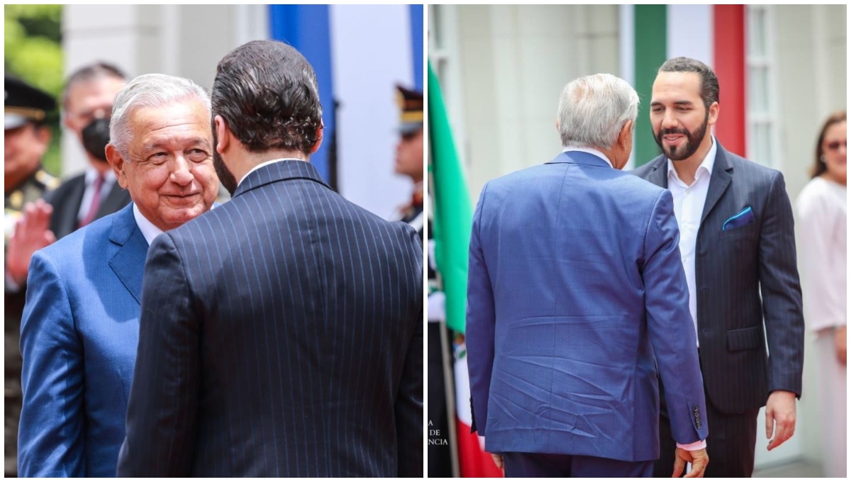 El mandatario mexicano tiene programado encuentro bilateral con el presidente Nayib Bukele. Foto: Twitter @SecPrensaSV