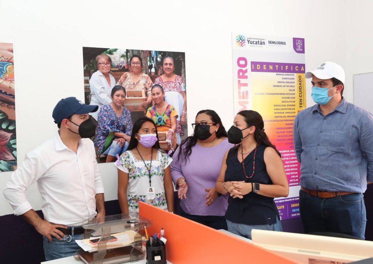 Mauricio Vila realiza gira de trabajo por Dzemul; inaugura Instituto Municipal de la Mujer