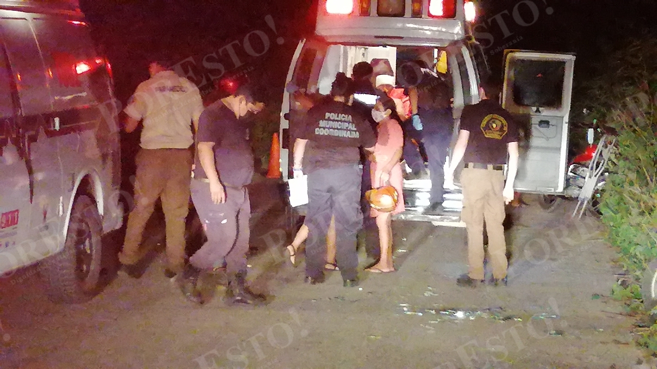 Mototaxista es embestido por automovilista que invadió carril en la carretera Motul-Kopté de Yucatán
