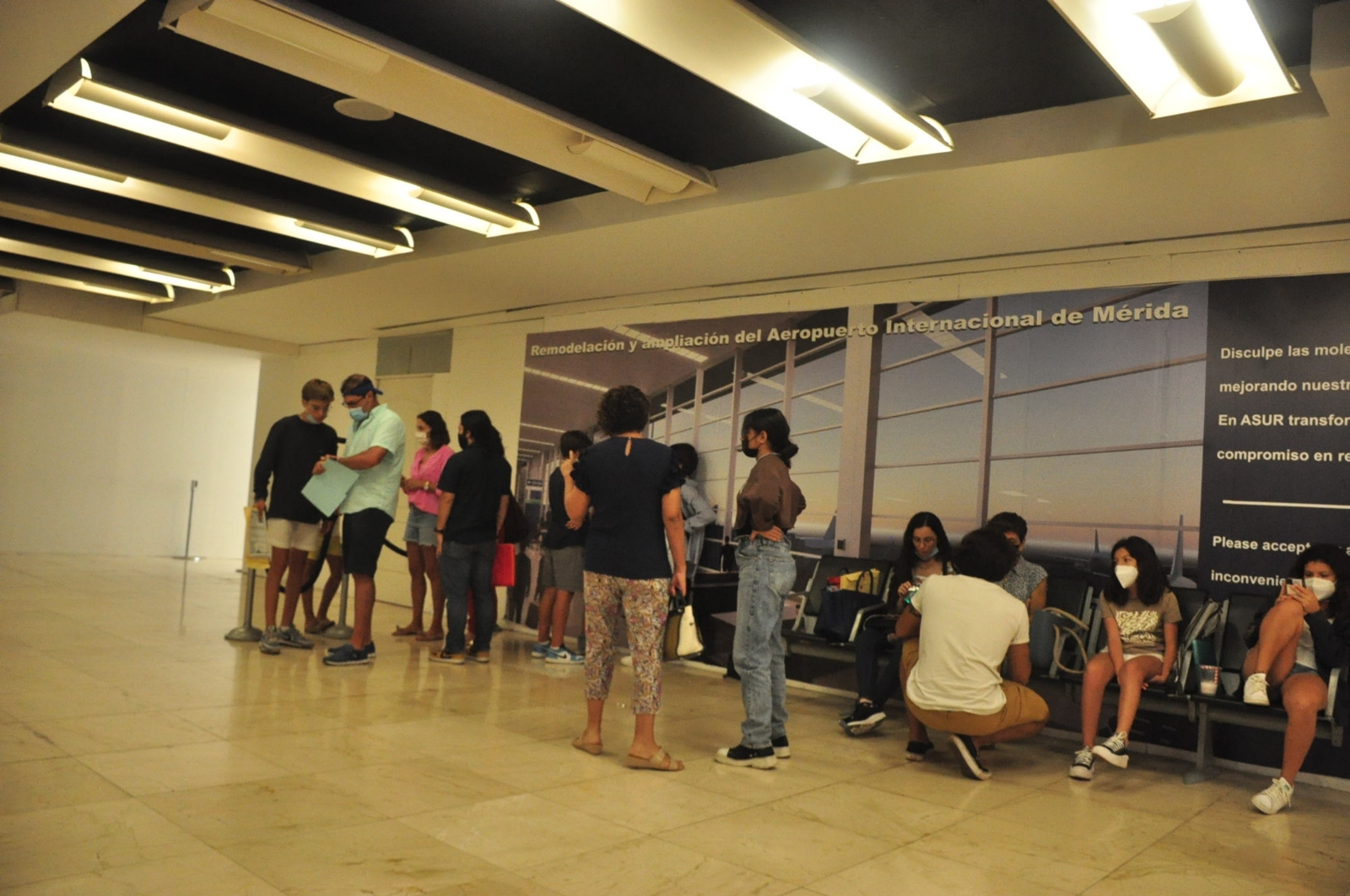 La mayoría de los extranjeros han sido asegurados en el aeropuerto de Mérida “Manuel Crescencio Rejón”, en revisiones de rutina