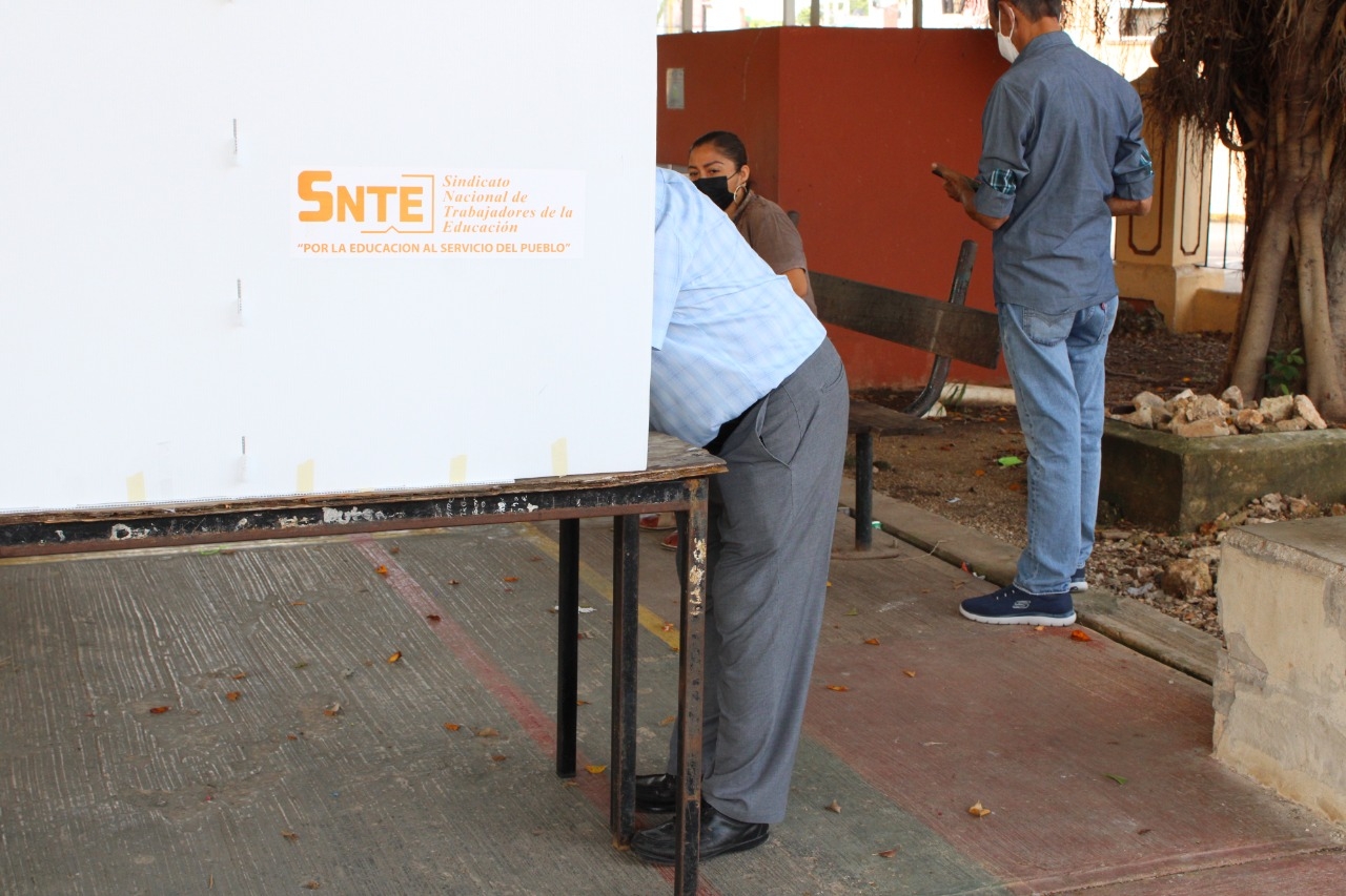 Exhiben en redes sociales anomalías en elección del nuevo líder del SNTE en Yucatán